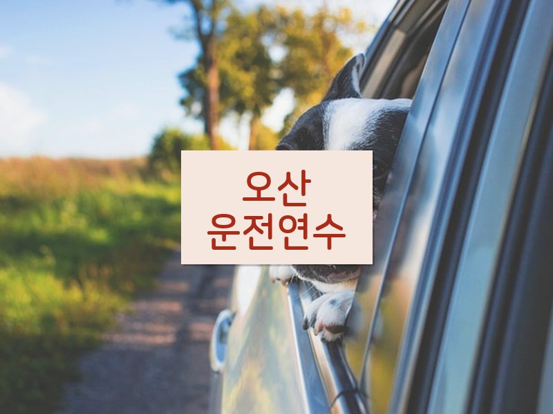 오산운전연수 후기