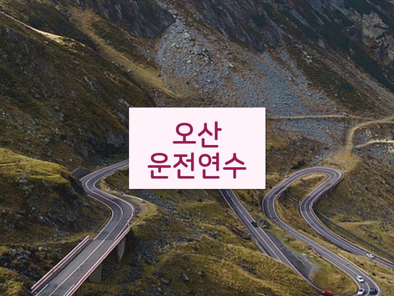 오산운전연수 후기