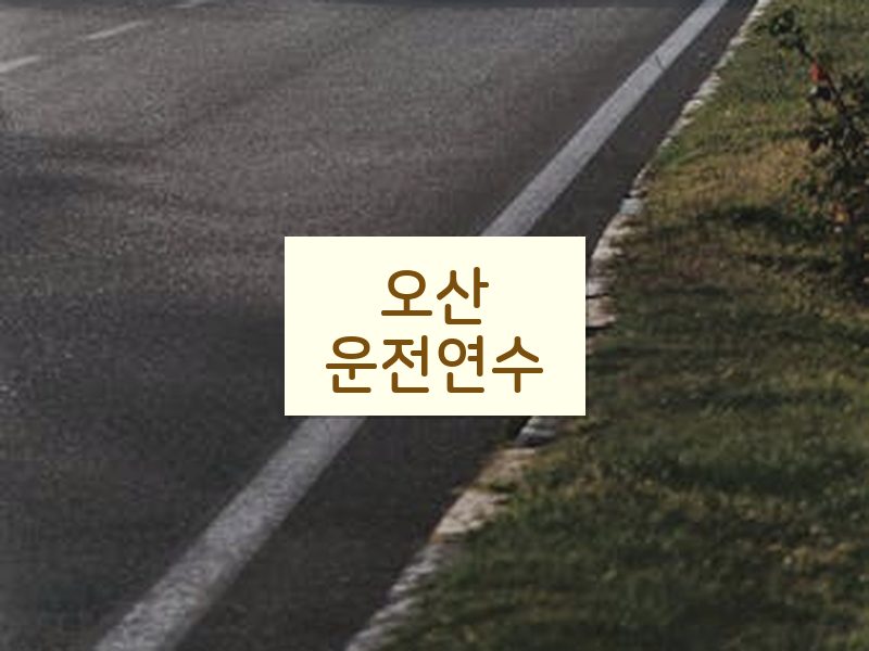 오산운전연수 후기