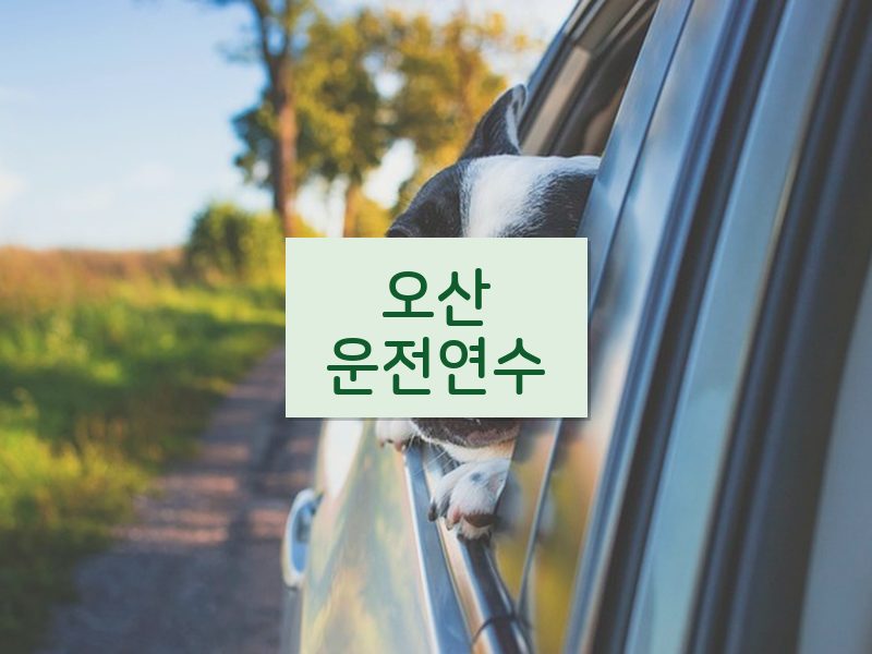 오산운전연수 후기