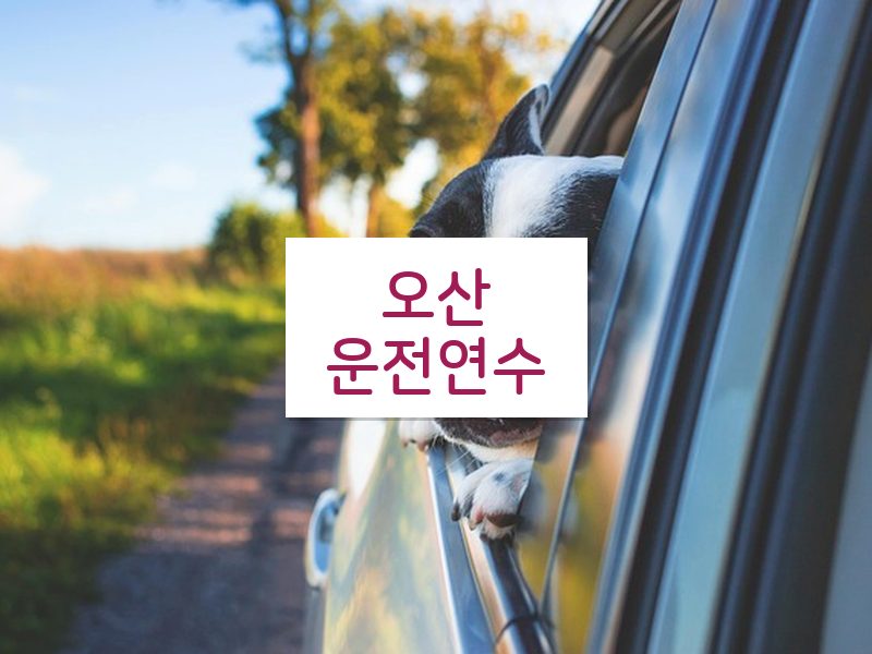 오산운전연수 후기