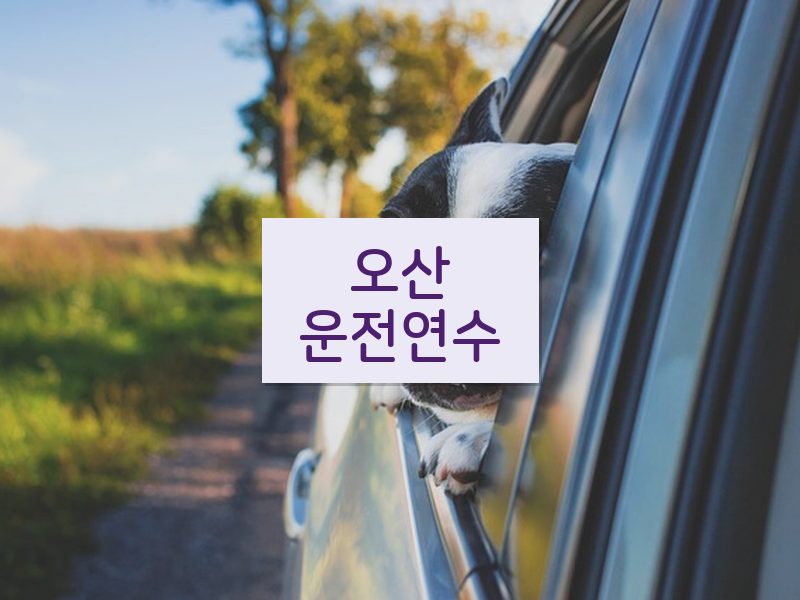 오산운전연수 후기