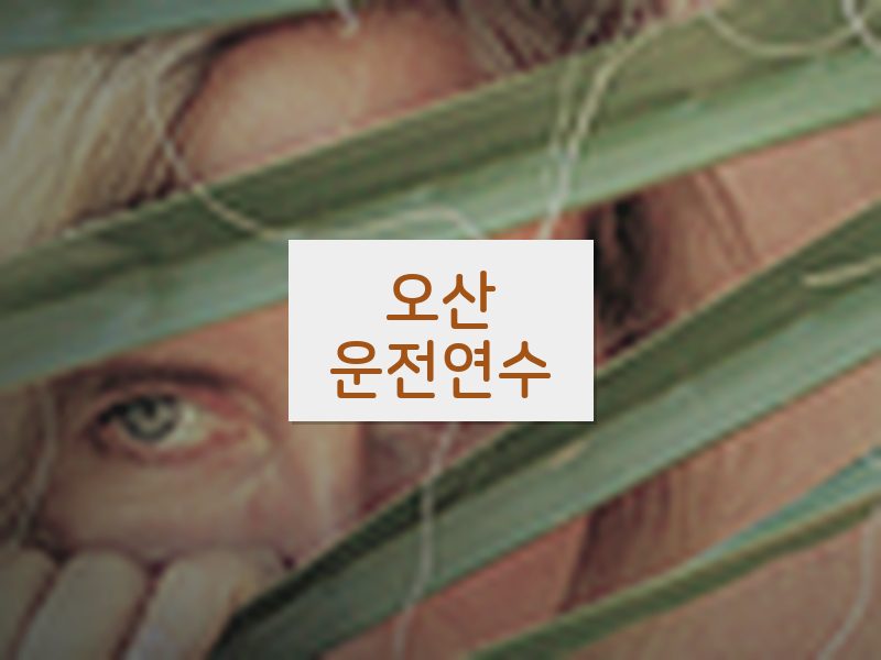 오산운전연수 후기