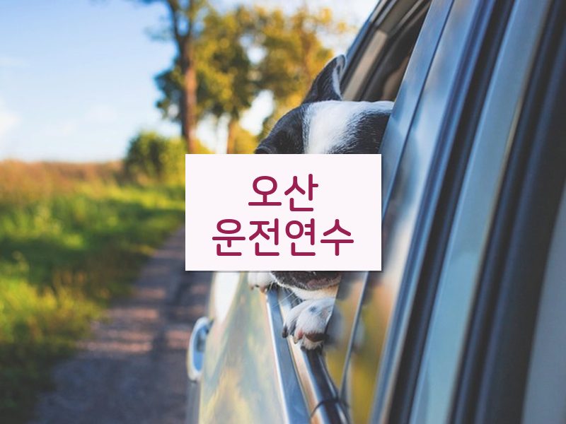 오산운전연수 후기