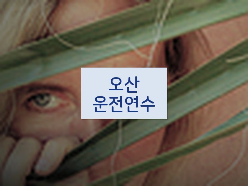 오산운전연수 후기