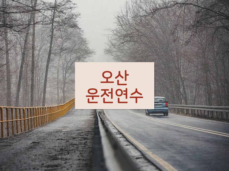 오산운전연수 후기