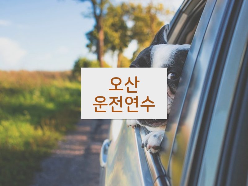 오산운전연수 후기