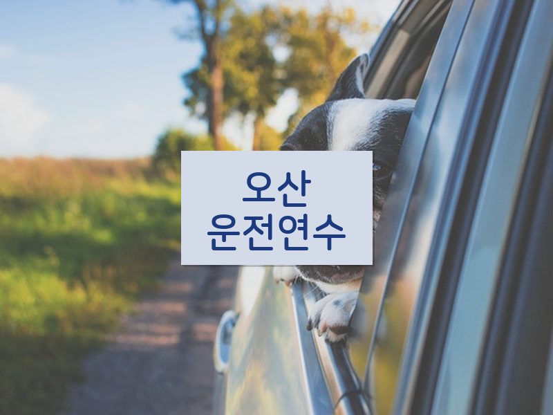오산운전연수 후기