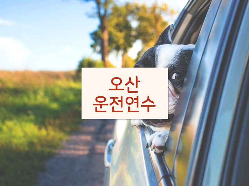 오산운전연수 후기