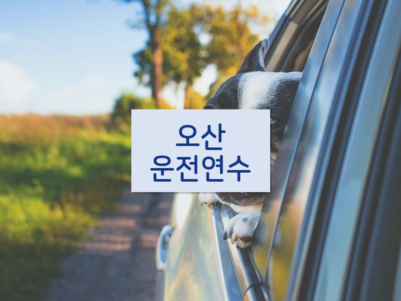 오산운전연수 후기